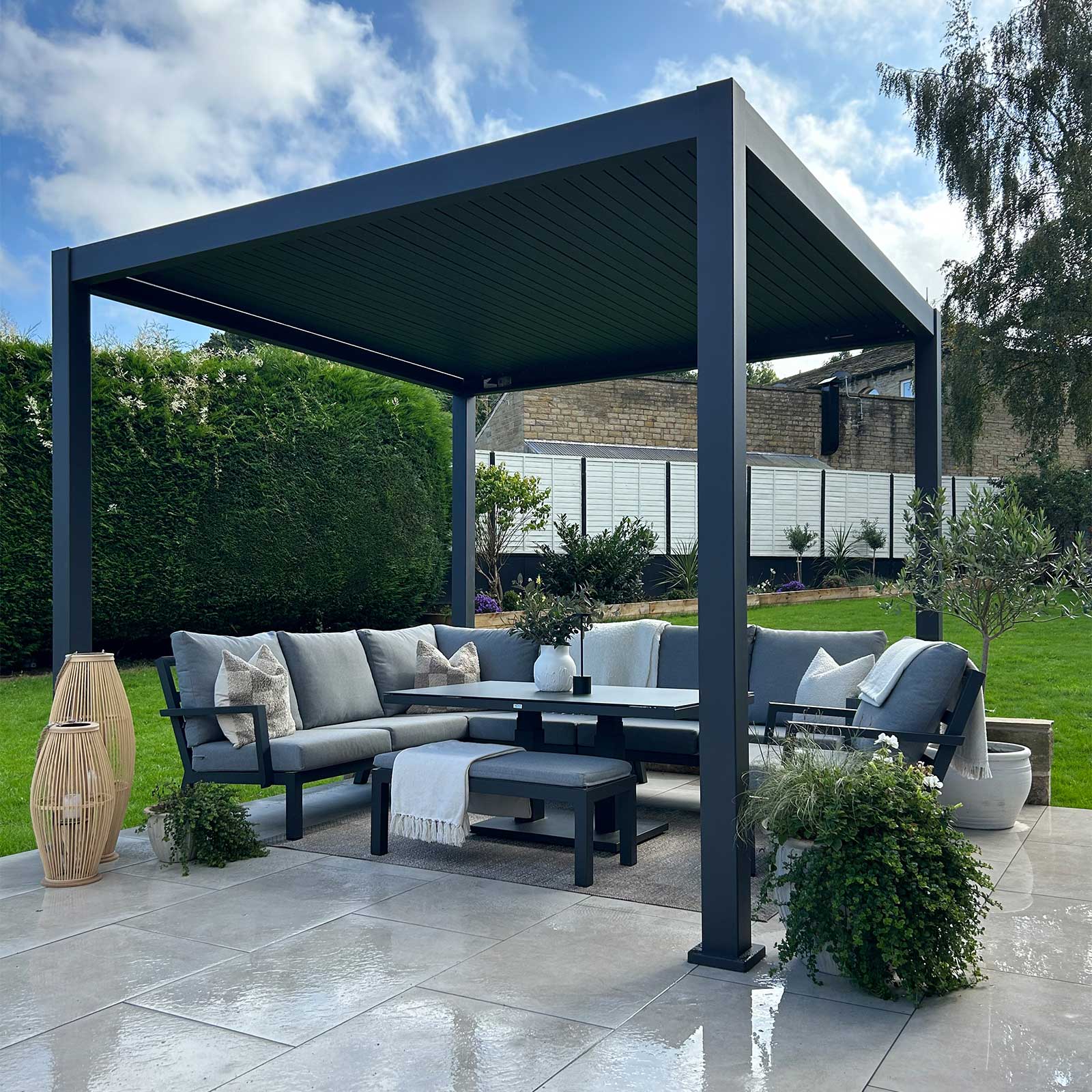 N2067567220-3 Urban LED Pergola - Image 1